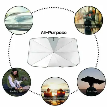 

Front Car windshield sunshade Window Umbrella Universal Car Windshield