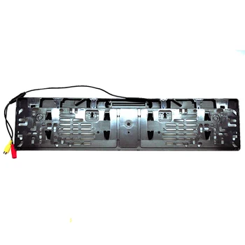 

European Car License Plate Rear View Camera 170 Degree Lens IP67 Waterproof Night Vision Reverse Backup Parking with 4 IR LED