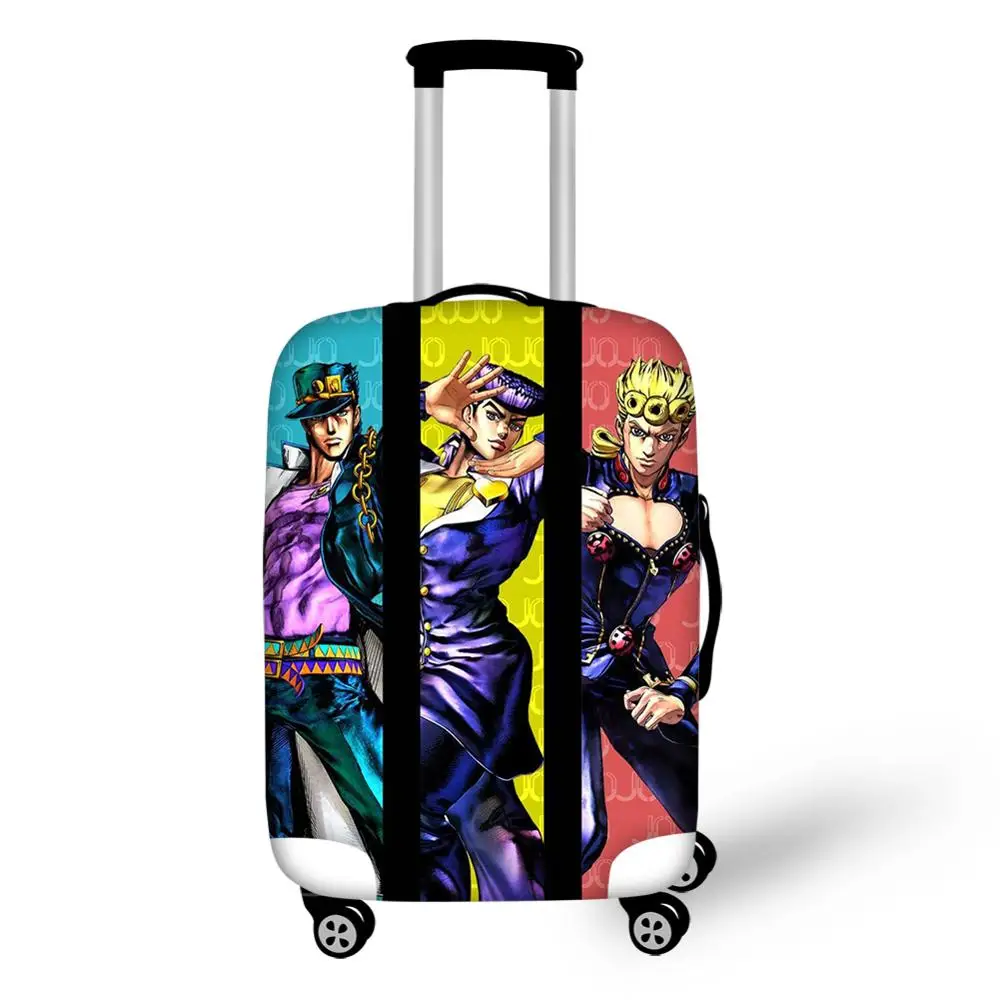 GDGX2216 Аниме эластичный багажный чехол JoJo's Необычные Приключения принт чемодан пылезащитный чехол для 18-32 дюймов чехлы Защита багажа - Цвет: GDGX2216