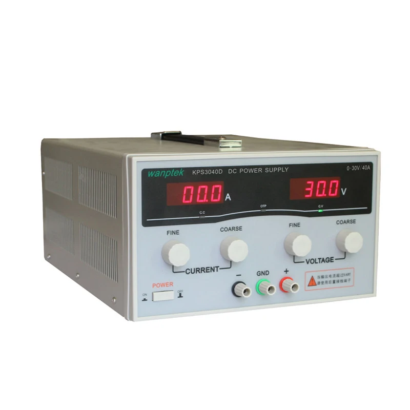Wanptek твердый измерительный KPS3040D импульсный источник питания DC30V/40A AC 110 V/220 V лабораторный источник питания