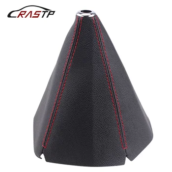 

Universal Leather Short Shifter Collars Car Shift Knob Shifter Boot Cover Gear Manual Gaiter Boot RS-SFN071