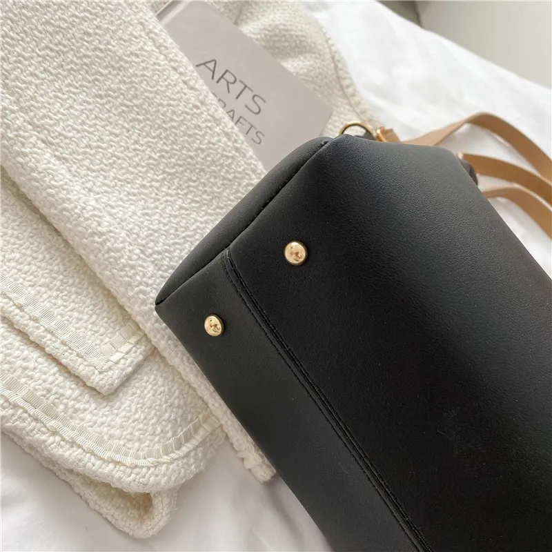 Luxury Handbags Designer Letter Pu Leather Women Shoulder Bags High Capacity Ladies Crossbody Bag Fashion Casual Female Tote Bag