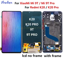 Amoled дисплей для Xiao mi Red mi K20 ЖК-дисплей кодирующий преобразователь сенсорного экрана в сборе для Xiaomi mi 9t для Red mi K20 Pro lcd