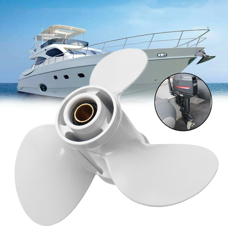 9 7/8X10 1/2-F Алюминиевый винт для подвесного мотора для Yamaha 20-30HP 664-45945-00-E