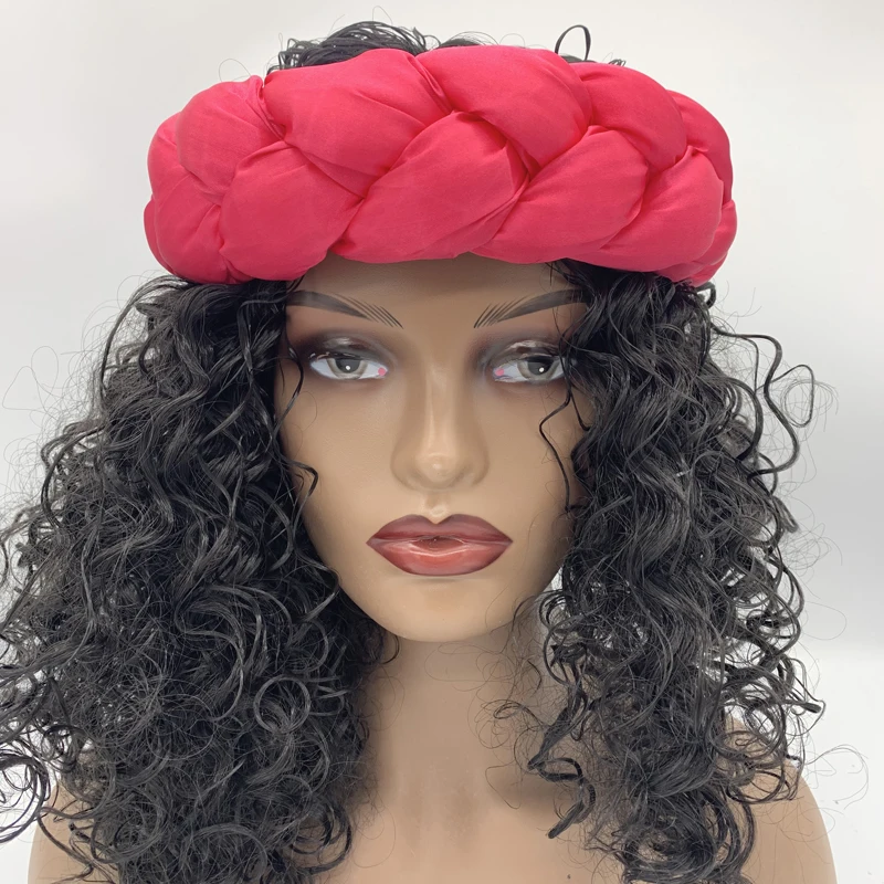 head accessories female 2022 Fashion Candy Color Braids Headbands for Women Elastic Hair bands Ladies Turban Female Headwear Accessories Bandage Bandana white hair clips Hair Accessories