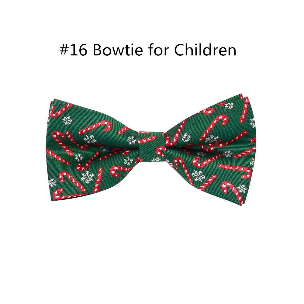 RBOCOTT, Рождественский галстук-бабочка, новинка, галстук-бабочка для мальчиков, снежинка, дерево, галстук-бабочка для детей, размер 10 см* 5 см