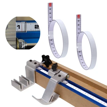

Self Adhesive Metric Ruler Miter Track Tape Measure Steel Miter Saw Scale For T-track Router Table Band Saw Woodworking Tool
