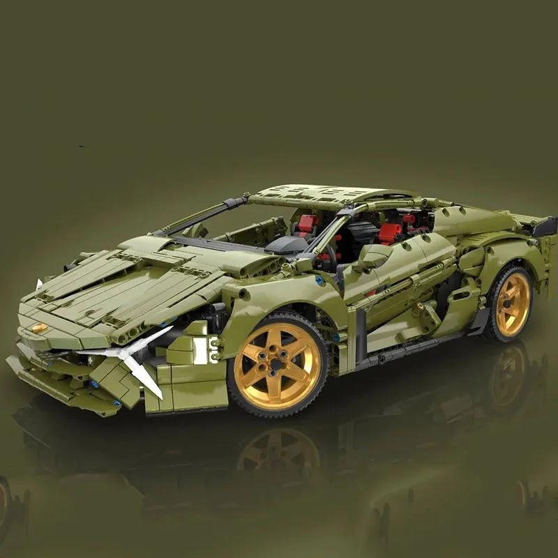 Lepining Techinc Car Toys совместимая модель гоночной машины 42115 Lamborghinis SIAN строительные