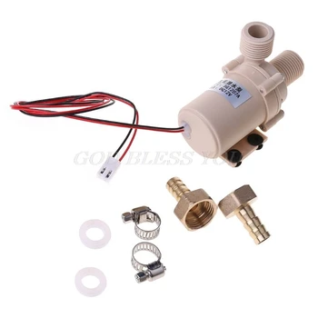 

12V Solar Submersible Hot Water Pump Circulation 212 Degree F Brushless Motor High Pressure Drop Shipping