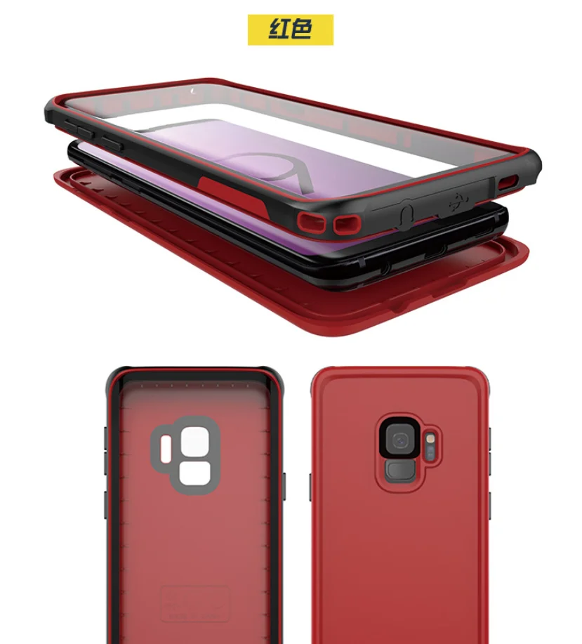 Водонепроницаемый защитный чехол для телефона samsung galaxy A50 A70 A40 A20 Note 8 9 10 S8 S9 S10 plus чехол для телефона r
