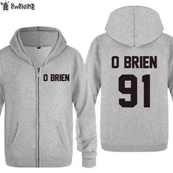 

Zipper Hoodies Men Music Dylan O'Brien 91 Printed Mens Hoodie Hip Hop Fleece Long Sleeve Man's Jacket Sweatshirt Skate Tracksuit