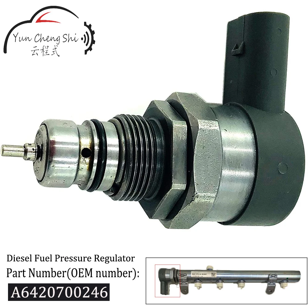 

0281002987 A6420700246 DRV Common Rail Pressure Regulator Diesel Fuel Pressure regulator For BENZ