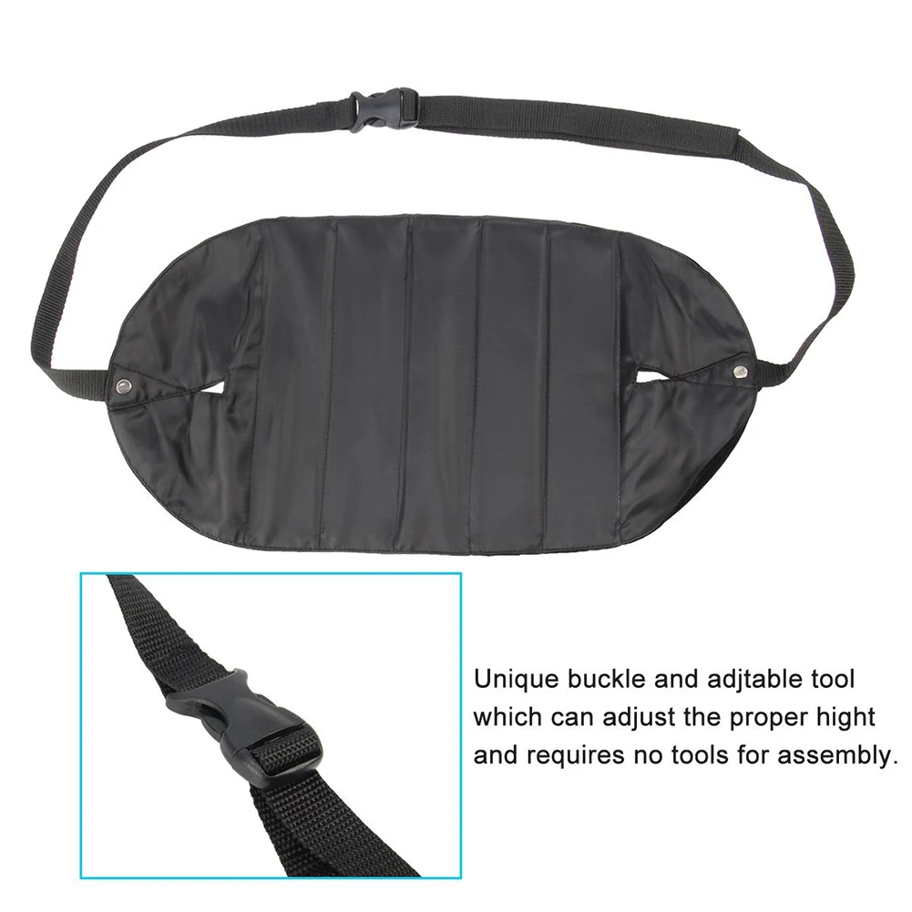 

Adjustable Home Office Airplane Hammock Portable Foot Rest Travel Soothing Fatigue Under Desk Flight Single Leg Washing Nylon