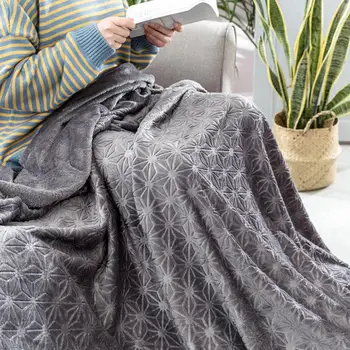 

Wholesale 100*140/150*200/200*230cm Size Winter/Autumn Warm Flannel Blanket Soft Throws Bed Sheet Fleece Blankets Sherpa