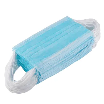 

10 PCS Disposable Protective Mask 3 Layers Dustproof Facial Protective Cover Masks Maldehyde Prevent Anti-pollution faceMask
