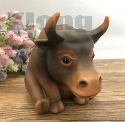 

Size: 13*18*15cm Creative Meng Blinking Maverick Animal Home Soft Packing Model Room Clothing Store Jewelry Crafts Decoration