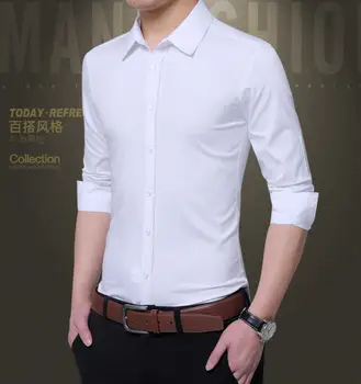 

2020 NEW autumn plus velvet thickening casual warm shirt men's long-sleeved shirt spinning shirt A4749-06