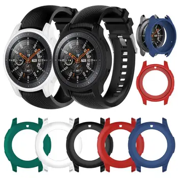 

Gear S3 Frontier Protective Case For Samsung Galaxy Watch 46mm S 3 Band Strap Silicone Case Cover Watch Accessories TXTB1