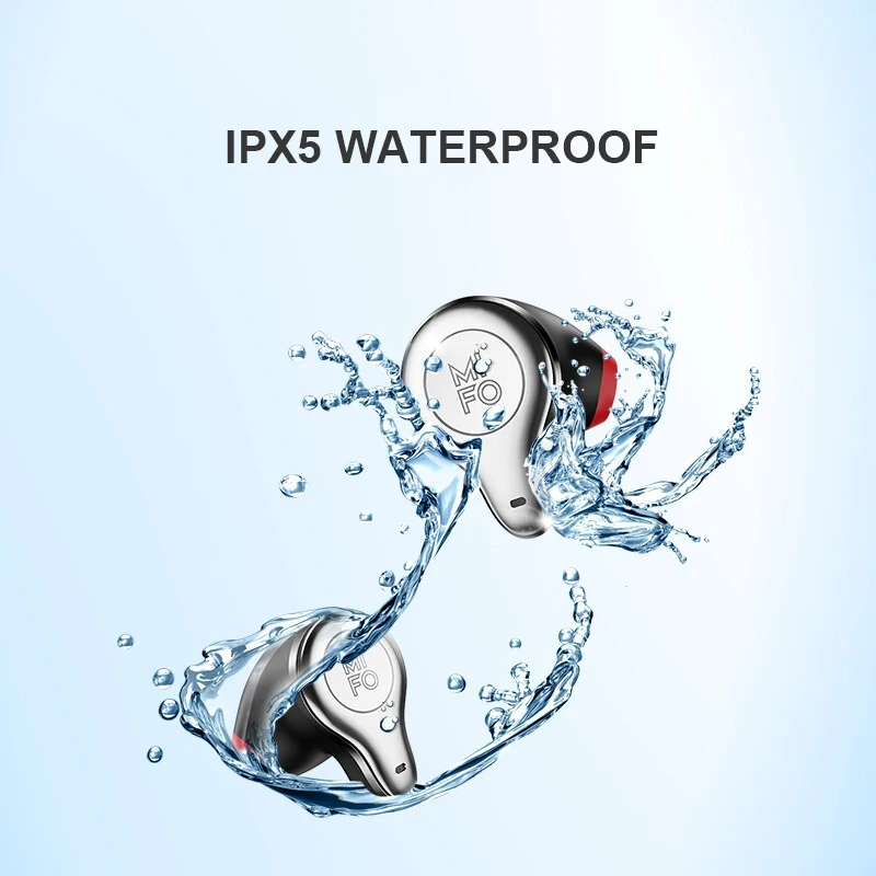 Mifo O2 Bluetooth 5,0 беспроводные наушники гарнитура с зарядным устройством IPX5 водонепроницаемые стерео наушники со встроенным микрофоном