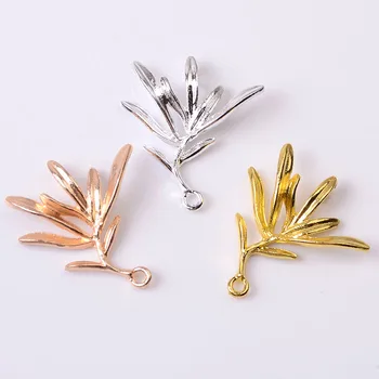 

10 PCS 29*27mm Fashion Metal Alloy Branch Pendant Connectors Charm DIY Jewelry Accessories