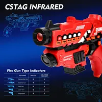 Laser Tag Guns for Kids Laser Gun Game Vests Set of 2 Multiple-Weapon  for Family Boys Girl Indoor and Outdoor Group Activity 2