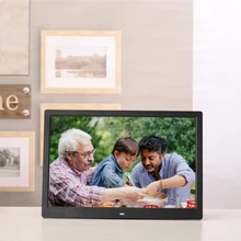 SJD-1403 14Inch LEDs Digital Photo Frame 1280 x 800 H-D Screen Album Display Image MP4 Video MP3 Audio Clock Calendar Functions