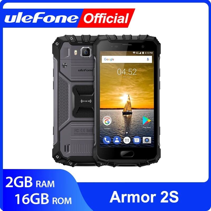 Ulefone Armor 2S водонепроницаемый мобильный телефон на базе Android 7 0 экран 5 дюймов FHD