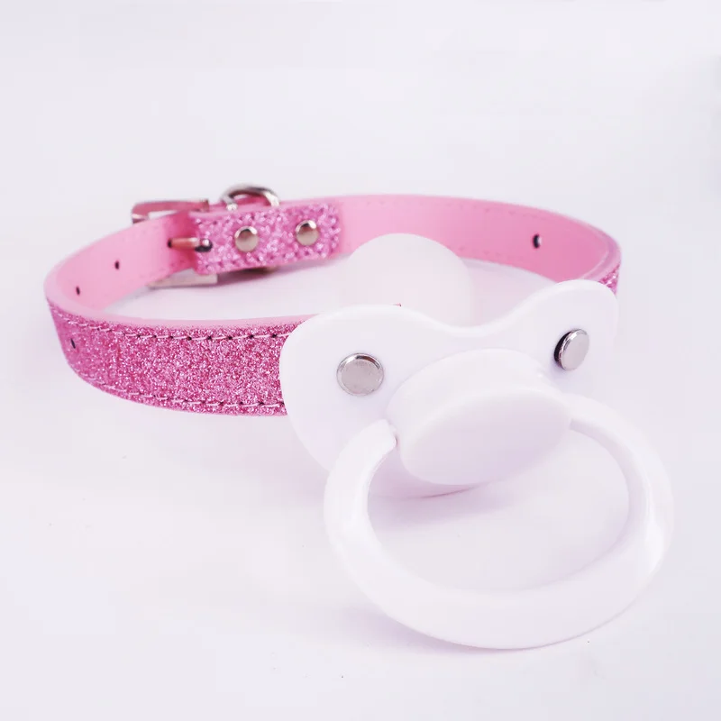 ABDL Gag Pacifier Adult Plus Size Dummy Ddlg Baby Girl Silicone Abdl Rose Red Pacifiers Large | Мать и ребенок