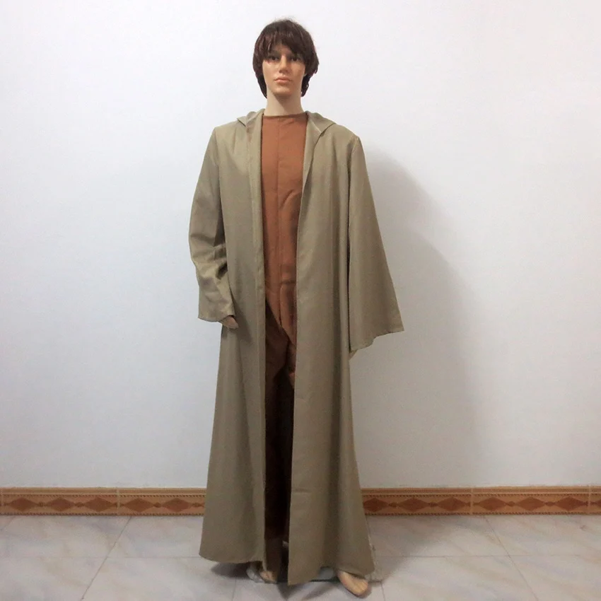 Jedi Master Yoda Costume Cosplay Tuta Robe Cape Costume Da Festa Di Halloween Costume Cosplay Fatto Di Qualsiasi Dimensione