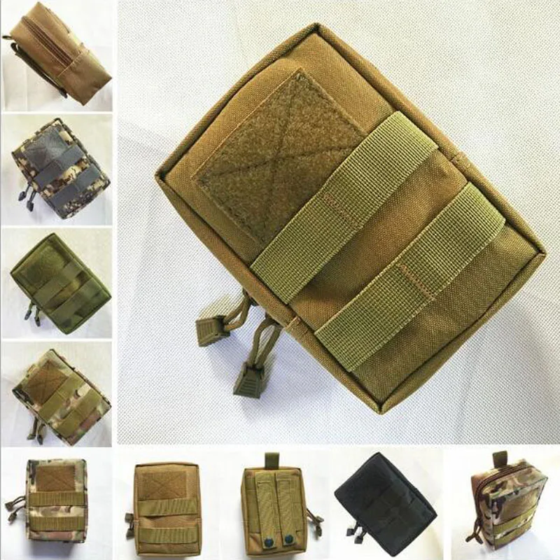 

Tactical Outdoor Waist Bag Multifunctional EDC Molle Pouch Tool Zipper Waist Pack Accessory Durable Belt Pouch for Phone