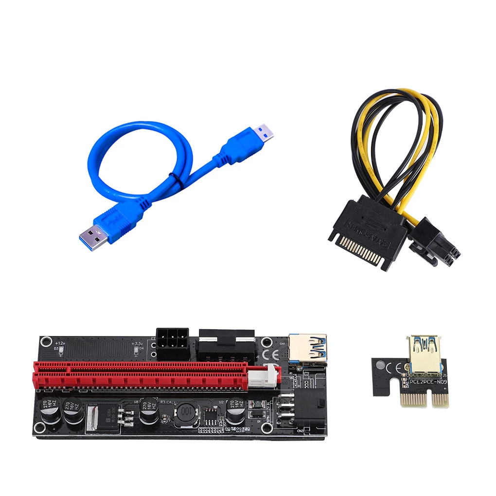 pcie 1x a 16x 60cm usb 3.0