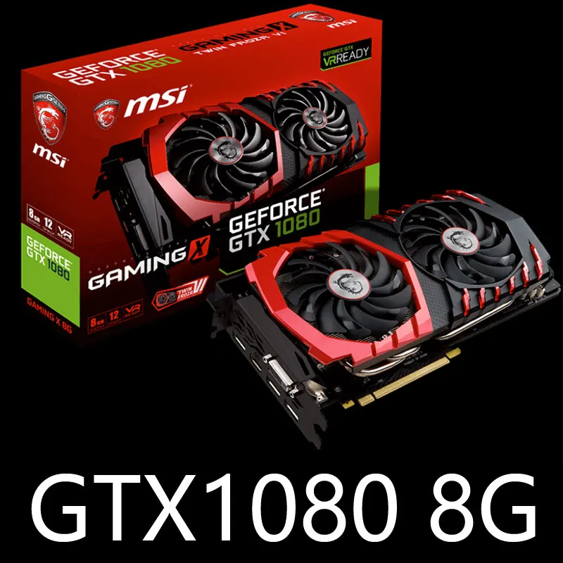 Видеокарта игровая gtx 1080 8 ГБ NVIDIA GDDR5 10010 бит МГц 6 контактов | Компьютеры и офис