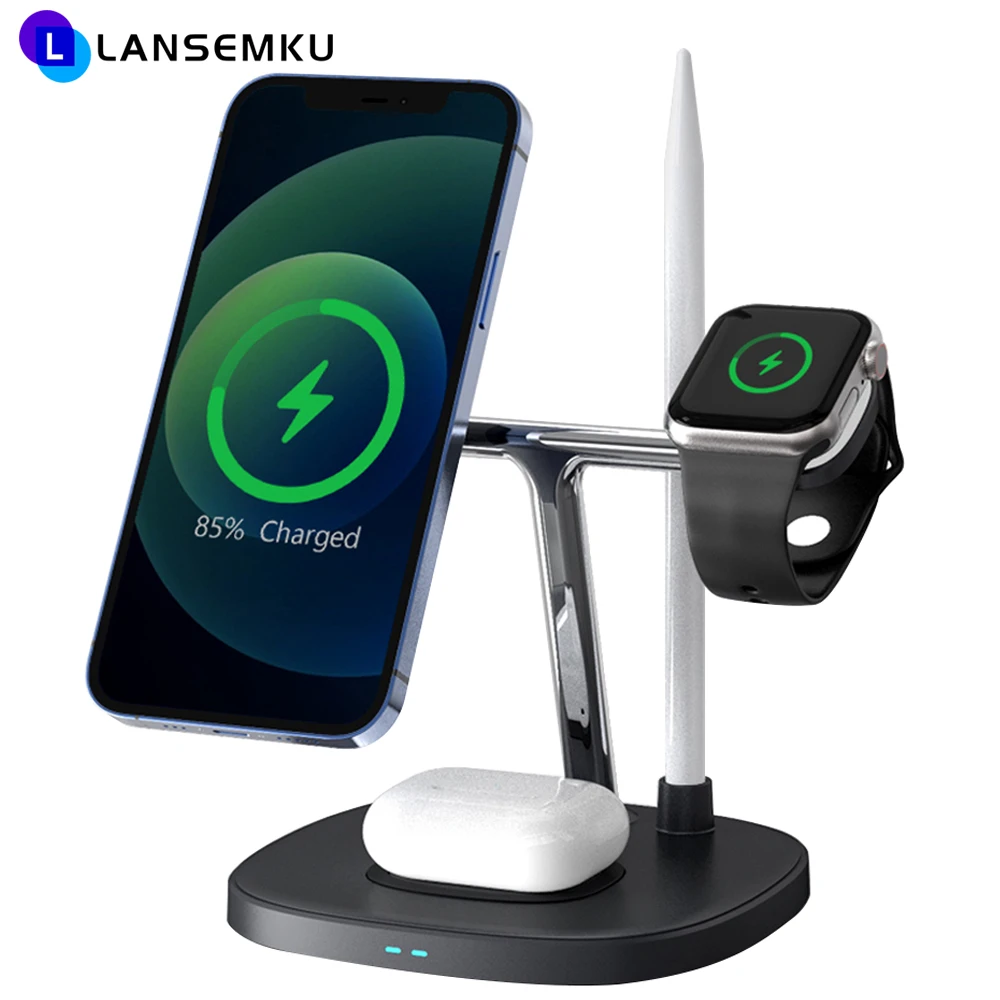Qi 3 In 1 Wireless Charger For Iphone 13 12 11 Mini Pro Max
