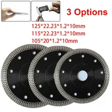 

Accessory Saw Blade 115mm Cutting Diamond Discs Dry /Wet Durable Leaves Saw