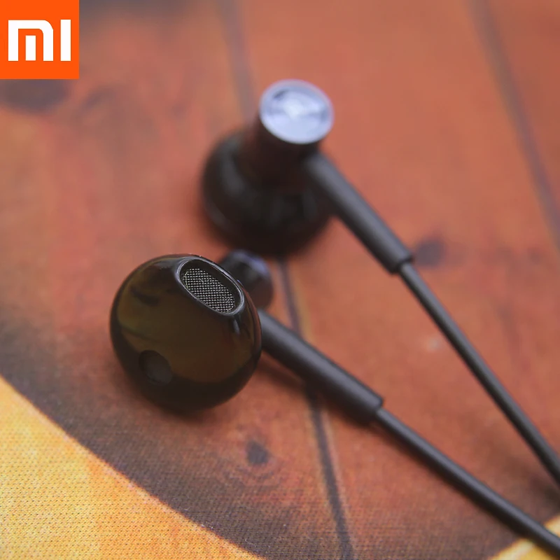 Наушники-вкладыши Xiaomi 3 5 мм гарнитура Mi Dual Driver Hi-Res Audio с проводным управлением для