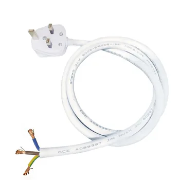 

UK Plug Power Cable 0.5/1/1.5/2/3/5/10M Electric Wire Power Supply Cord AC Cable For Extension Socket Lamp
