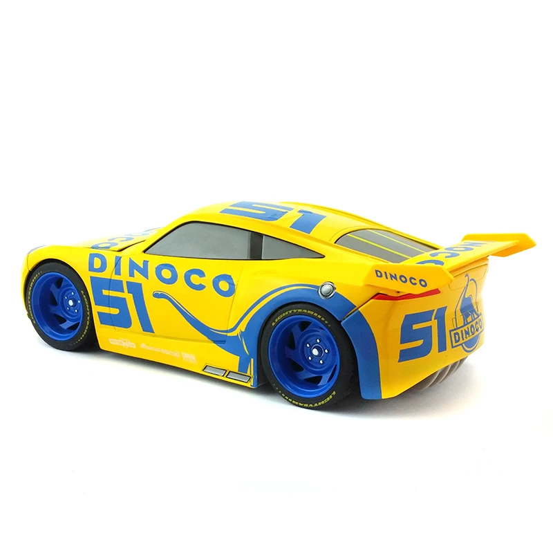 Disney Pixar Cars 3 Big Dinoco Cruz Ramirez металлический литой автомобиль 1:24 свободный подарок для мальчиков
