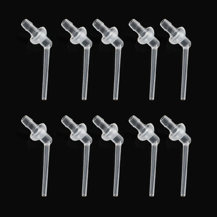 

100pcs Dental Disposable Intra Oral Syringe Tips Long Nozzles Mixing Tips A088
