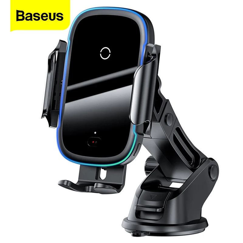 Baseus Qi автомобильное беспроводное зарядное устройство для iPhone 11 Samsung Xiaomi 15 вт