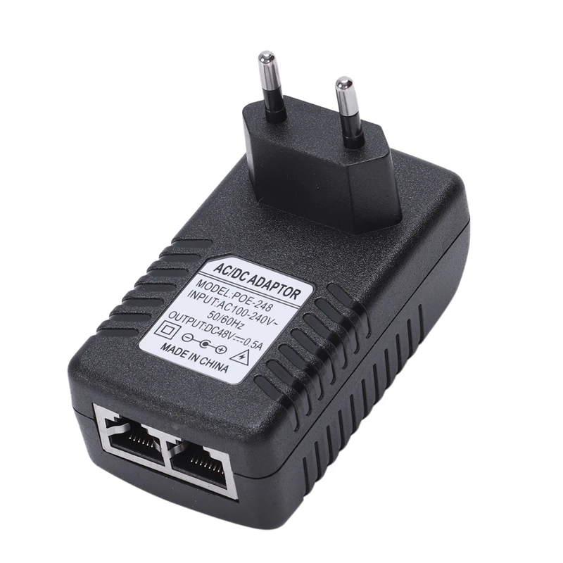 Питание Ethernet POE инжектор адаптер для IP сетевой шлюз для телефона IP камера