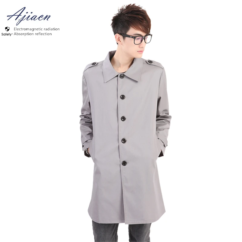 

Genuine anti-radiation retro style overcoat Power telecommunications radio and television personnel EMF shielding clothing