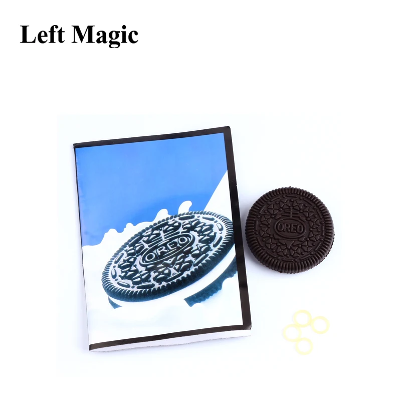Biscuit Bitten Restored OREO Bite Cookie close up magic tricks illusion magician prop juegos de magia Fun Toys E3054