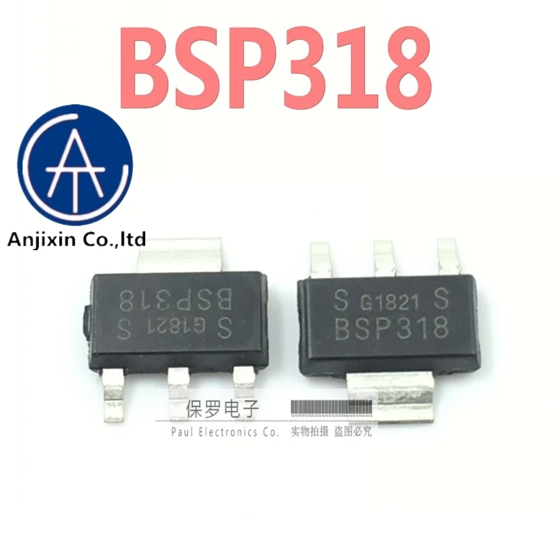 

10 шт. 100% оригинальный и новый N-channel полевого транзистора BSP318S BSP318 СОТ-223 2.6A 60V в наличии