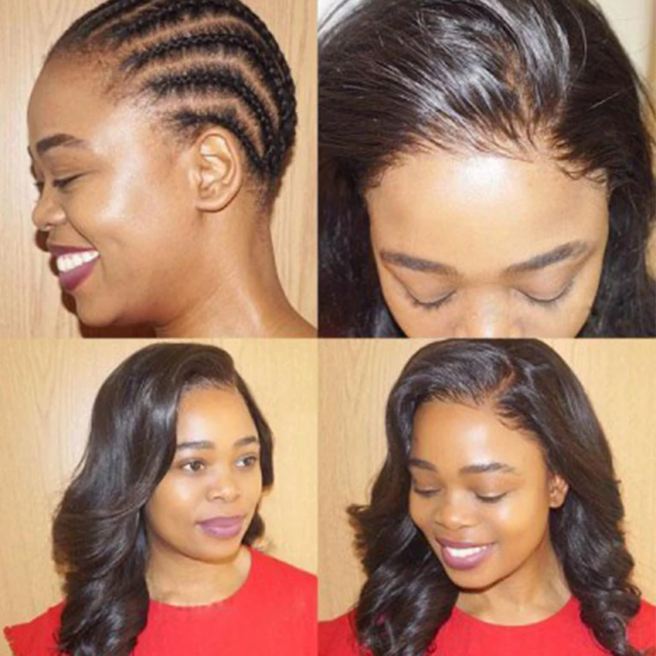 Transparent Lace Wigs customer show