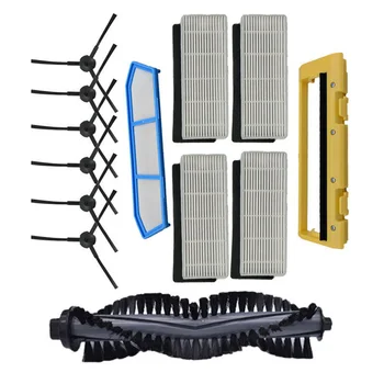 

Vacuum Cleaner Parts For Ilife A4 A4S A40 Side Brush Roller Brush Replacement Main Brush Filter Lid Triangle Side Brush