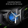 Smell Mini LED Air Freshener Car Perfume Conditioning Alloy Auto Vent Outlet Clip Fresh Fragrance Aromatherapy Atmosphere Light ► Photo 2/6