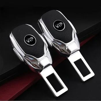 

1pcs Zinc Alloy Car Seat Belt Clip Extender Safety Belts Plug For Cadillac Ford Honda Toyota Top Quality