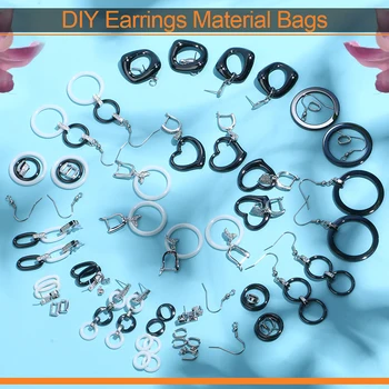 

DIY Earring Findings Earrings Clasps Ceramics Hooks Fittings DIY Jewelry Making Accessories Iron Hook Earwire Jewelry