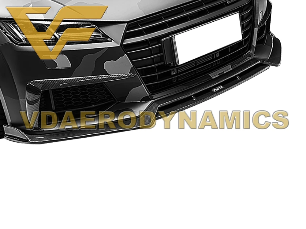 Подходит для 15-19 Audi MK3 TT TTS TTRS VAD-K углеродное волокно передняя губа задняя губа диффузор боковые юбки-5 стилей на выбор