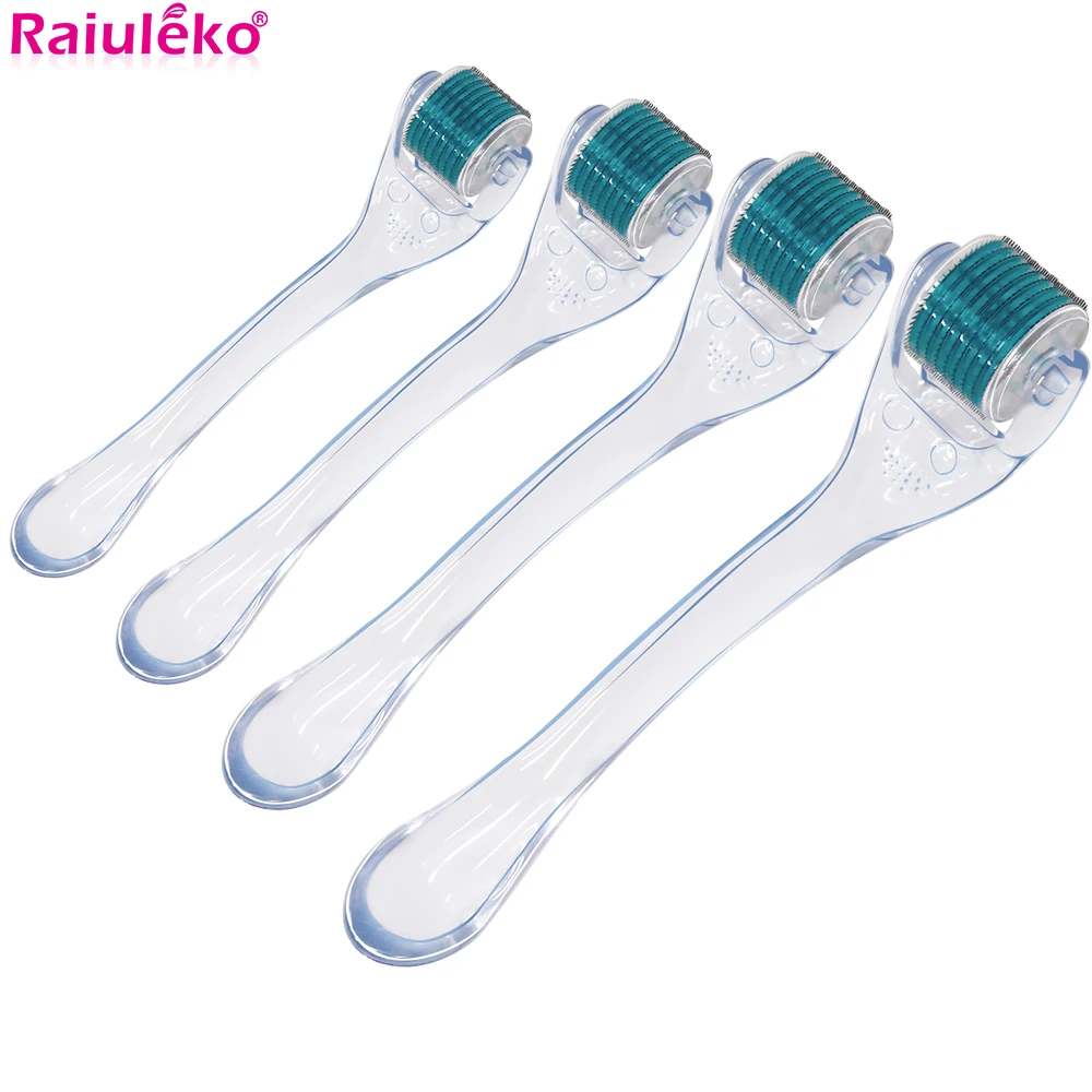 Фото DRS 540 Micro игольчатый ролик для кожи, титановый ролик для мезоролллера для волос на лице, 0,2/0,25/0,3 мм, мезороллер длиной игл №1